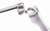 Sansei Clip Ons Silver Color